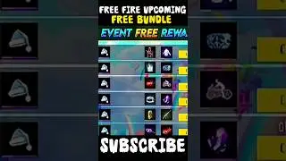 Free Fire Upcoming Free Bundle😲!! #freefire #freefiremax #freefireshorts #garena #garenafreefire