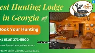 The Southern Residence- Hunting in Georgia | Hunting Lodge in Georgia #deerhunting #quailhunting