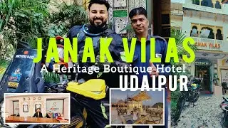 Janak Vilas Udaipur Hotel Tour | Royal Heritage & Luxury Stay Experience | Place to stay in Udaipur