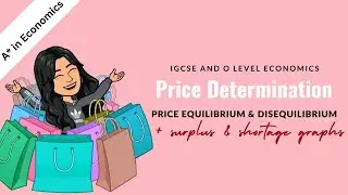 IGCSE & O Level | Price Determination : Market Equillibrium and Disequillibrium