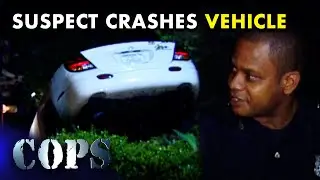 Suspect Jumps Into Creek-Bed | Cops TV Show