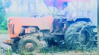#tractor किचड  Video Tyre खत्म हो गया 😡  Sleeping Ho Raha Hai  #cg #viralvideo