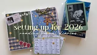 grwm: 2026 reading journal edition ✨