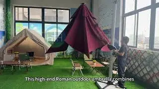 High-end Roman outdoor umbrella