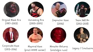 Every Face Kane Ever Wore Explained in 10 Minutes. The Secret Story Behind Kane's Mask!