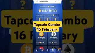 Tap Coin Daily Bounty Combo tap Coin Bot Daily 16 February #tapcoins #airdrop #tapcoinsairdrop