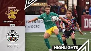 Detroit City FC vs. Oakland Roots SC - Game Highlights | 08-13-2022