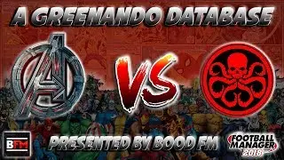 FM18 - Marvel DB - Avengers Vs Hydra - Football Manager 2018
