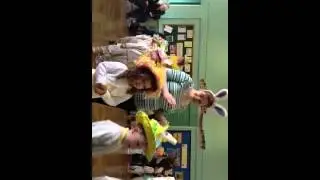 Kitty's Easter bonnet parade