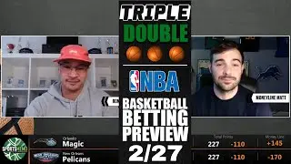 NBA Picks & Predictions | Celtics vs Knicks | Heat vs Sixers | SM Triple-Double for Feb 27