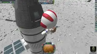 very scuffed first mun landing ksp (with a really scuffed rover that took me 1 minute to build)