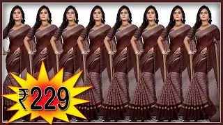 🌺📢30 Amazon Sarees collection under 300🌻online🌺Sari 2021🌸Saree in Amazon🌺❤️Color Variants🔴🟢🔵