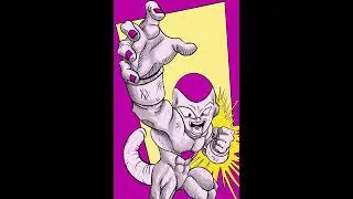Frieza in Procreate: Timelapse drawing