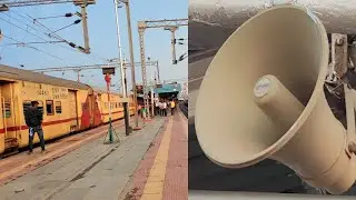 train announcement siddheshwar express & basava express