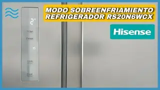 SOBREENFRIAMIENTO / REFRIGERADOR HISENSE RS20N6WCX