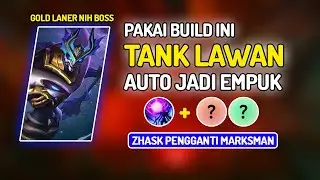 ZHASK PENGHANCUR TANK PLUS ATTACK SPEED - EMBLEM & BUILD TERSAKIT ZHASK TOP GLOBAL GAMEPLAY TUTORIAL