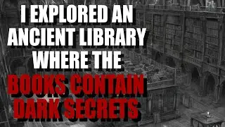I explored an ancient library where the BOOKS CONTAIN DARK SECRETS