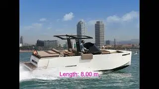 Motorboat &laquo;De Antonio D28 Open&raquo; rental in Barcelona | BARCELONA BOAT RENTAL