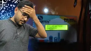 Solar Controller High Temperature shutdown problem MPPT