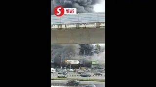 20 cars, three motorcycles destroyed in workshop fire in Puchong Jaya