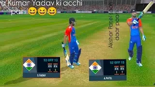 Akshar Patel ... Suryakumar Yadav ki saan daar pari newland  ko maara bhaut gnada .... party 1