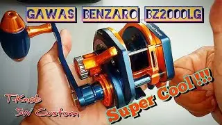 UNBOXING GAWAS BENZARO S.W. CUSTOM BZ 2000 LG FISHING REEL