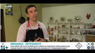 Porto Canal - Máscara do Careto de Pinela (Artesanato Transmontano) - Parte 1