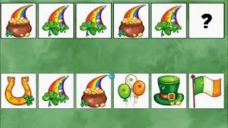 ST PATRICKS DAY COMPLETE THE PATTERN