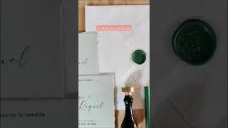 Como hacer una invitaci&oacute;n para boda | Targeta de invitaci&oacute;n para boda 2023 #boda #invitacion #boda23