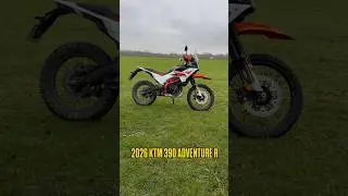 KTM 390 Adventure R 2026 года &mdash; настоящий зверь! Первые впечатления от езды.
