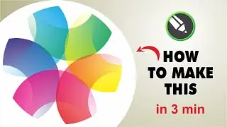 Colorful Logo Design | the best technique in CorelDraw by LRG Tricks