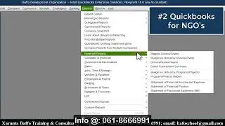Diploma In Financial Management for NGO's: