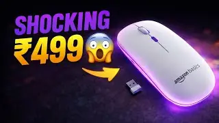 ₹499 RGB Mouse 😱 | AmazonBasics Mouse Unboxing💥