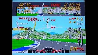 Super Monaco GP - Mega Drive - SEGA - Full Race - 90s Relic Nostalgia #gaming