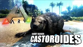 The solo Ark mobile day 4 |Taming castoroides|