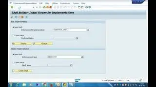 Cross Apps Part  -BADI Business Add In -Part 3