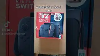 Nintendo Switch 2 Mario Kart World 🌎 bundle unboxing