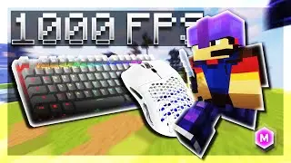 [1000 FPS] Fireball Royale Keyboard and Mouse Sounds ASMR 1 | Minecraft Minemen