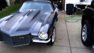 1971 Camaro 396 stroker sbc open Headers