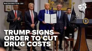 Trump signs order hoping to slash drug costs by 80%