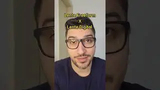 Lente Freeform VS lente digital