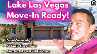 New Henderson Luxury Single Story Home | Lake Las Vegas Homes