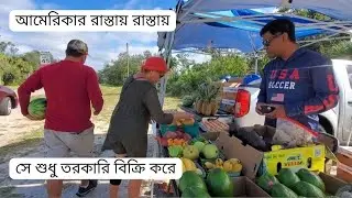 আমেরিকার রাস্তায় রাস্তায় শুধু তরকারি বিক্রি করে আজ সে কোটিপতি।  hello usa