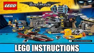 LEGO Instructions - The LEGO Batman Movie - 70909 - Batcave Break-In