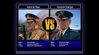 Tank General VS Air Force General [C&C Zero Hour Challenge] [Hard]