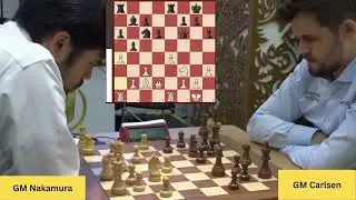 Hikaru Nakamura vs Magnus Carlsen | Ruy Lopez Battle at World Blitz 2019 #chess #magnuscarlsen