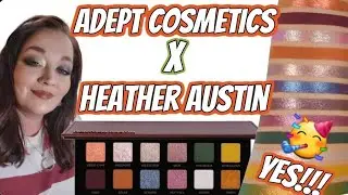 ITSSS BACK!!!! Adept cosmetics X Heather Austin Palette RESTOCKS TODAY!!!