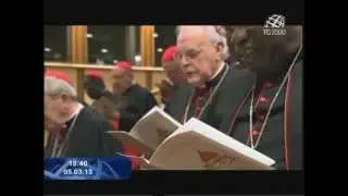 Verso il Conclave, si prepara la Cappella Sistina. Servizio di Cristiana Caricato