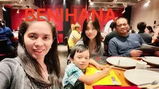 Celebrating Rene&rsquo;s Birthday at Benihana Japanese Resto