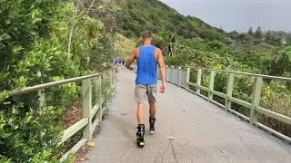 ABS EXERCISE with BOUNCING BOOTS!